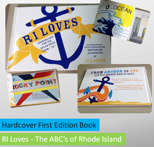 Take a look at all Rhode Island has to offer in this hand illustrated, alphabetized, rhyming tour.