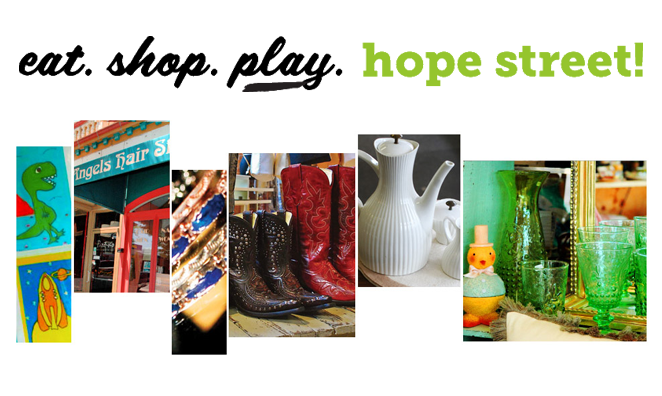 Save 50% On Your Favorite Hope Street Shops & Restaurants