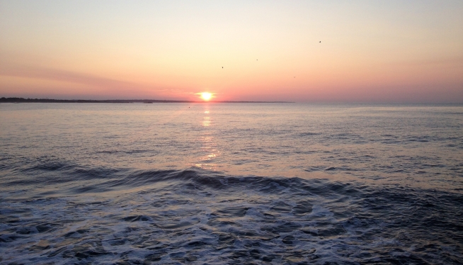 RI Hit List: Catch the sunrise on the sea wall.