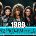 PLAYLIST: 1989 92 PRO-FM Hit List