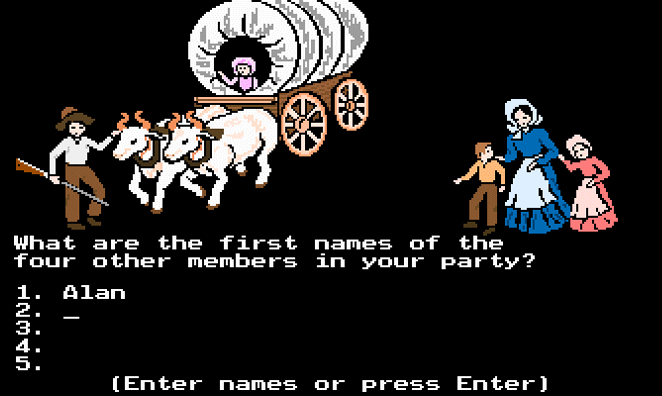 oregon trail apple 2 emulator